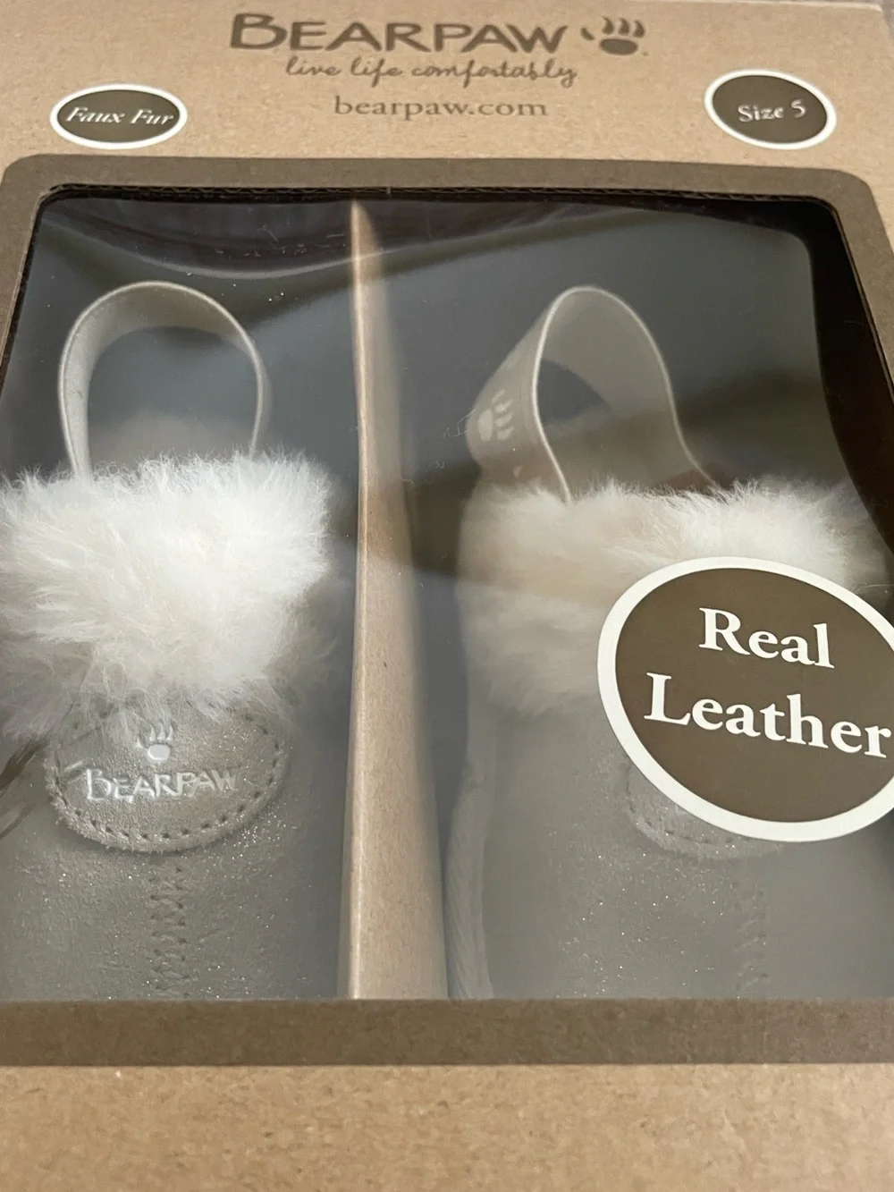 BearPaw slippers indoor